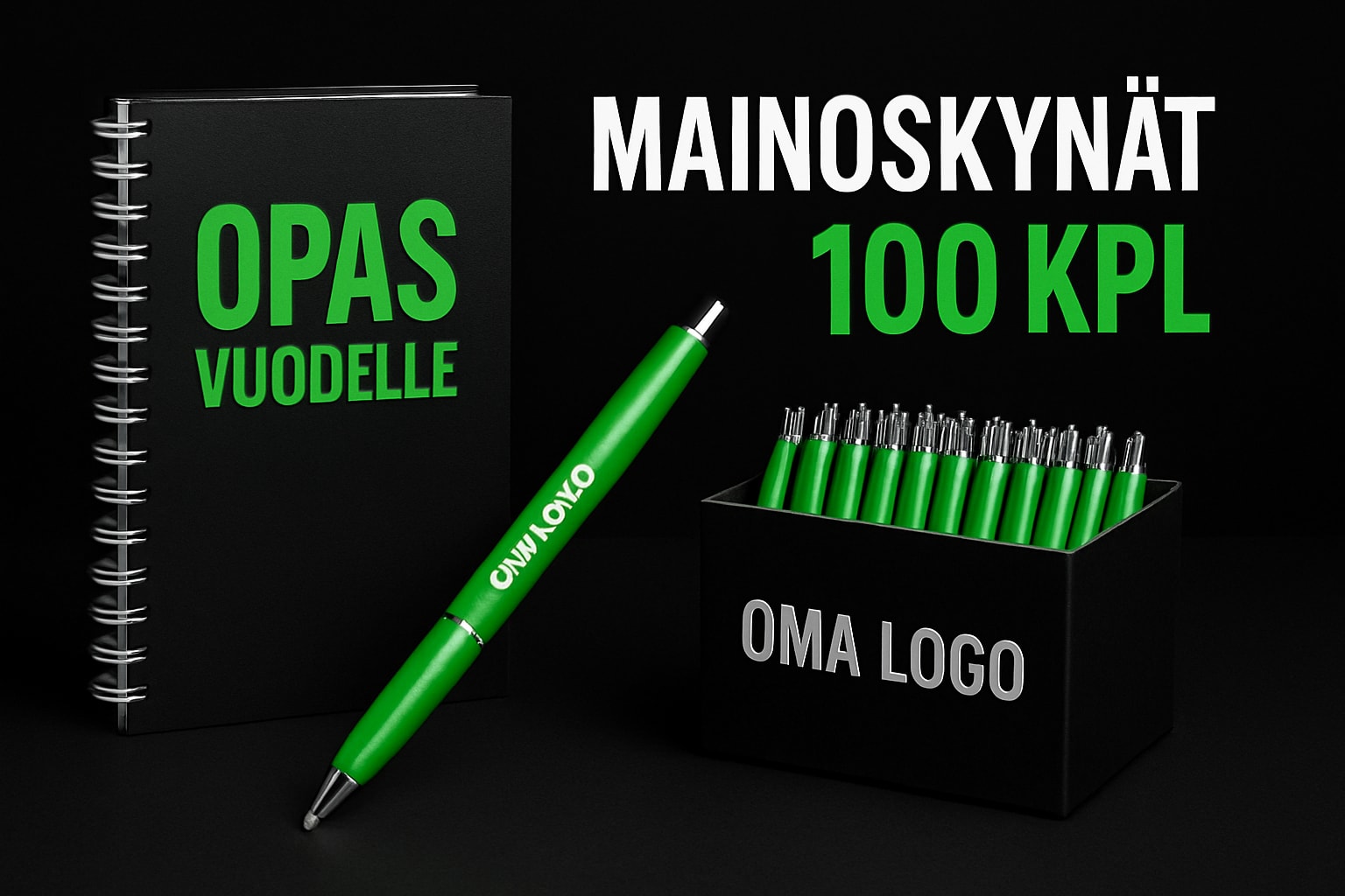 Mainoskynät 100 Kpl: Opas Vuodelle 2026