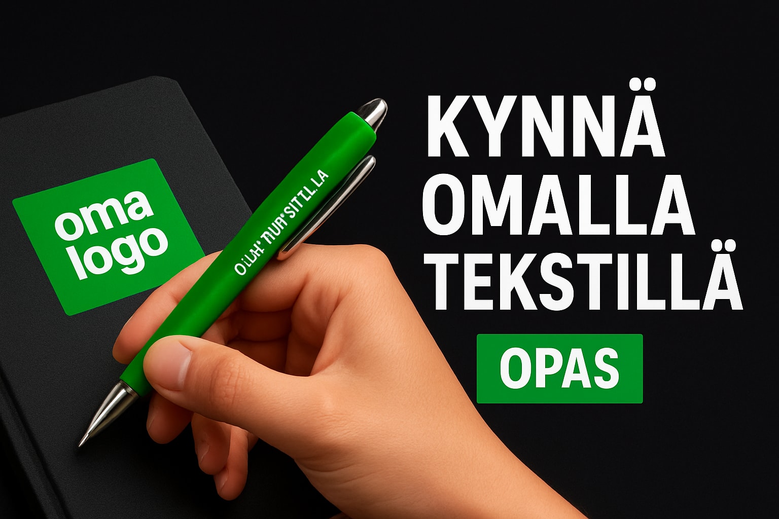 Kynä Omalla Tekstillä: Opas Aloittelijoille 2025