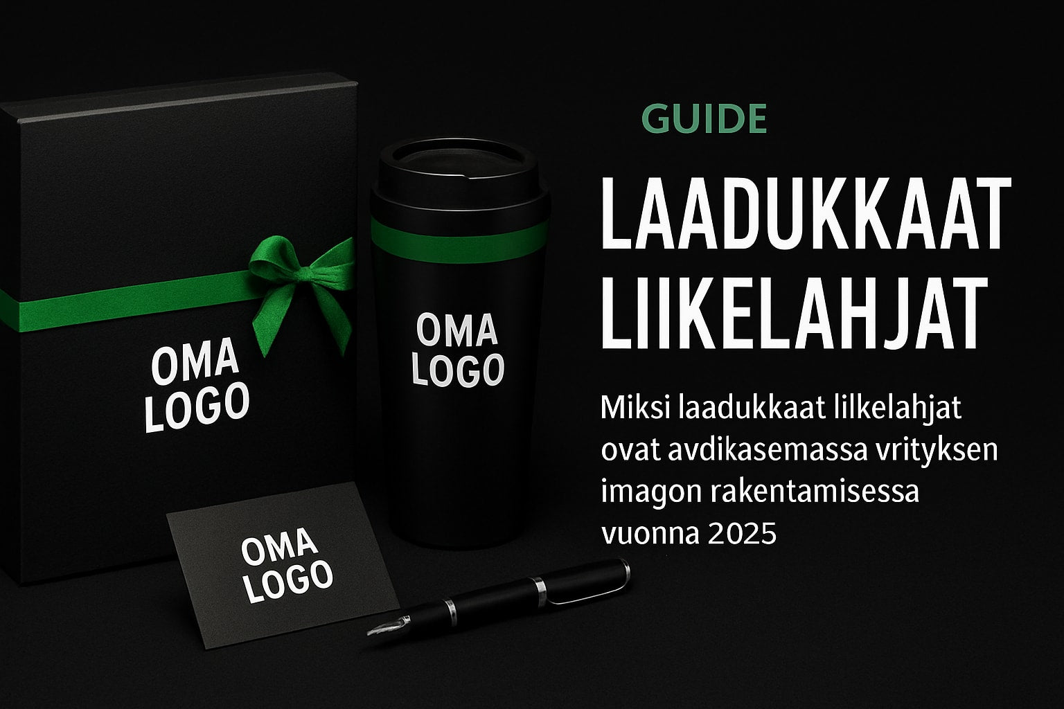 Laadukkaat Liikelahjat Guide: Yrityksesi Tyylikkäät Valinnat 2025