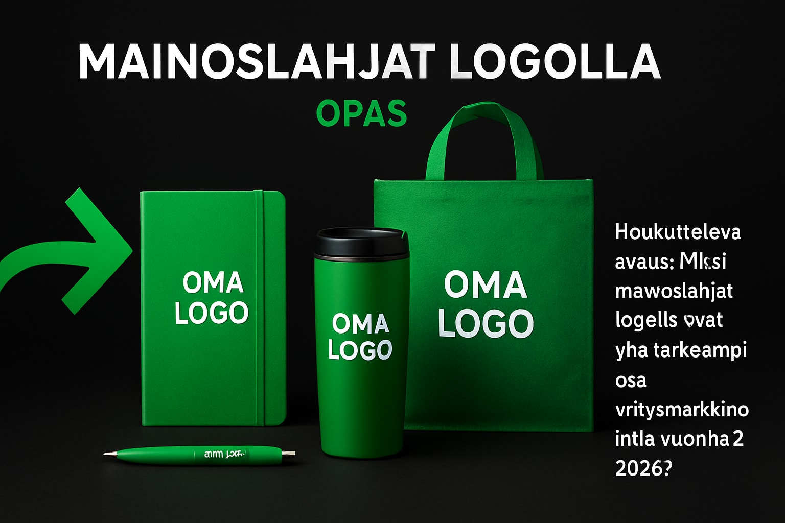Mainoslahjat Logolla Opas: Brändisi Näkyvyyden Tehostamiseen 2026