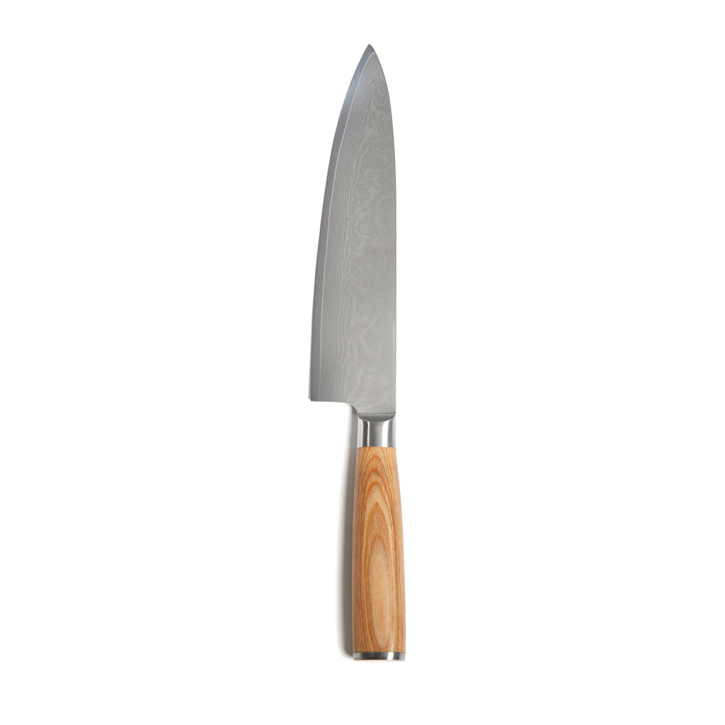 VINGA Hattasan Damascus kokkiveitsi-2