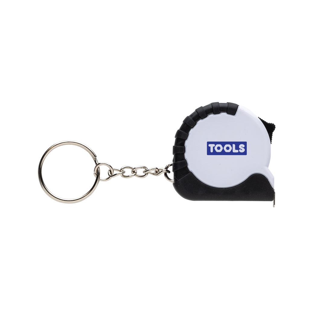 MeasureMate RCS kierrätetty ABS 1 m metrimitta avaimenperä-16
