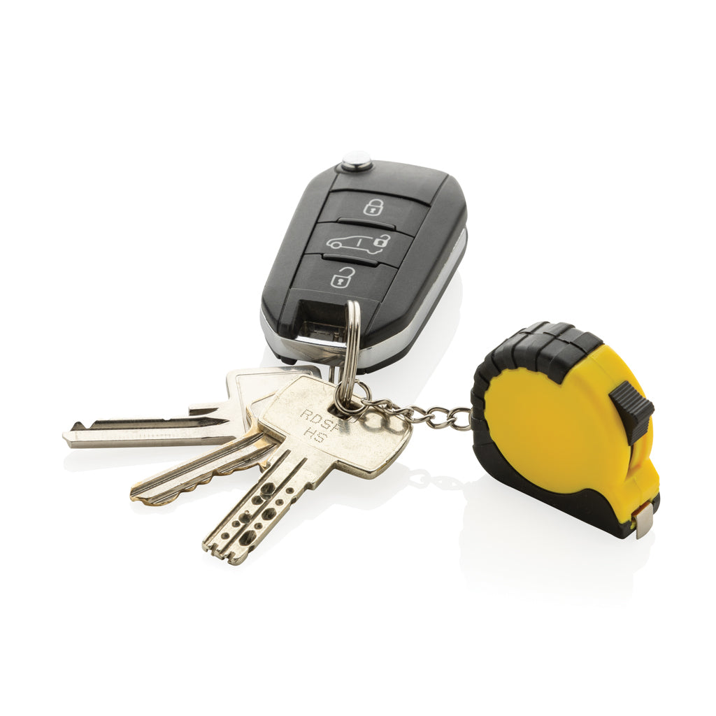 MeasureMate RCS kierrätetty ABS 1 m metrimitta avaimenperä-20