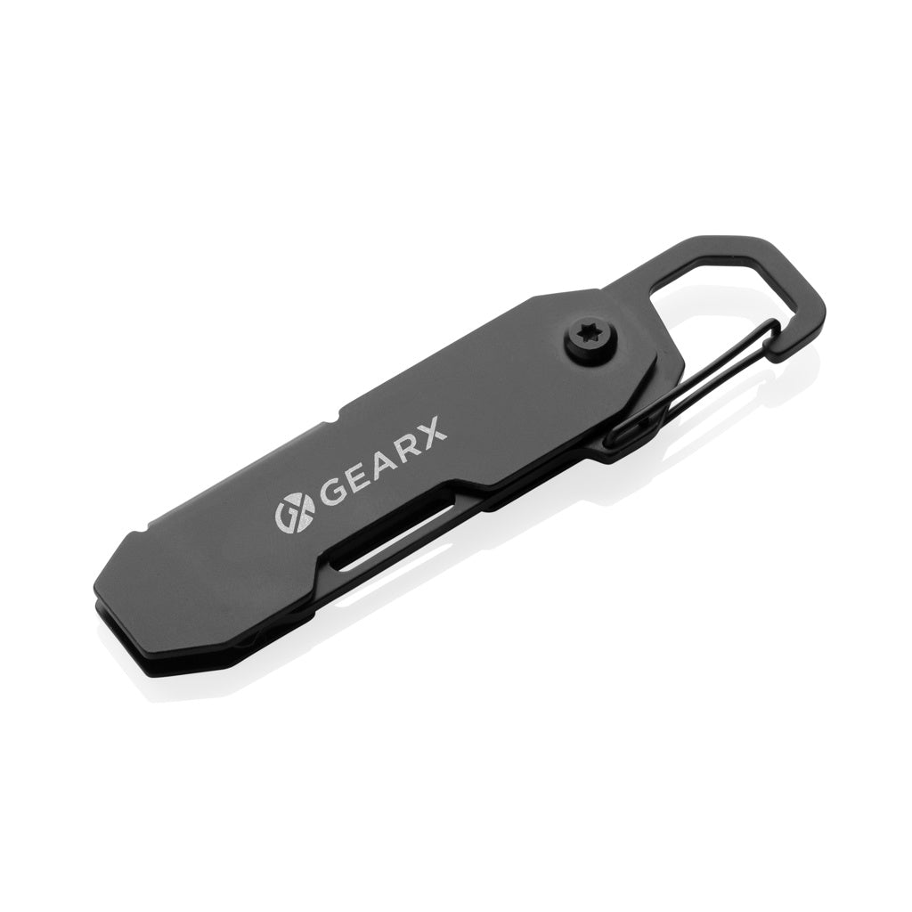 Gear X taitettava EDC-työkalu karabiinilla-2