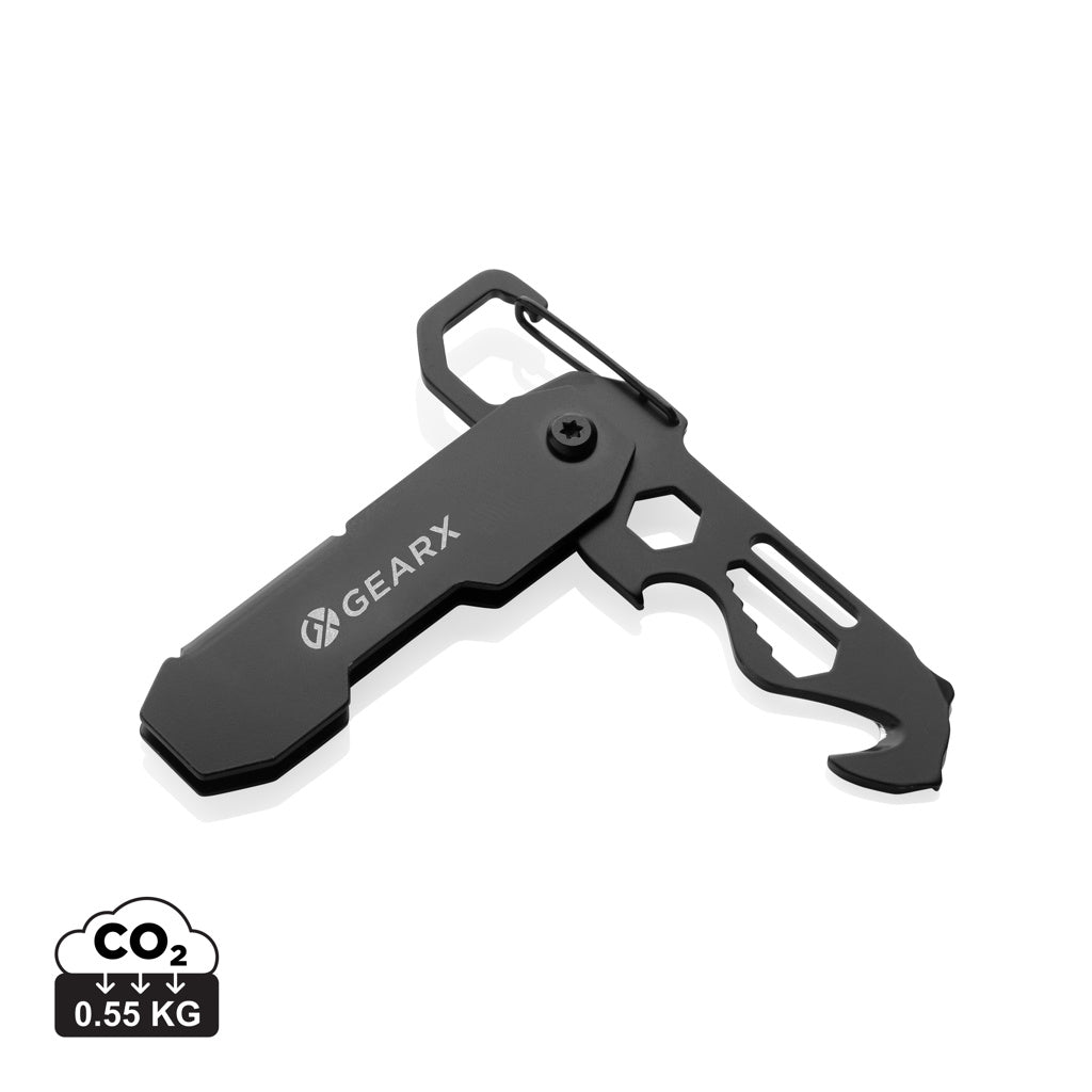 Gear X taitettava EDC-työkalu karabiinilla-0