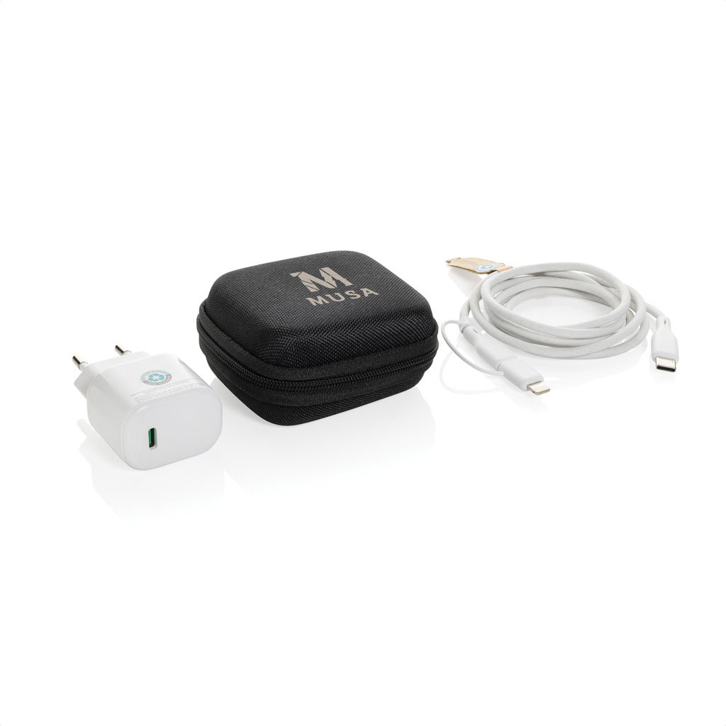 Boost RCS kierrätetty PET 20W USB-C 2 kpl lataussetti-8