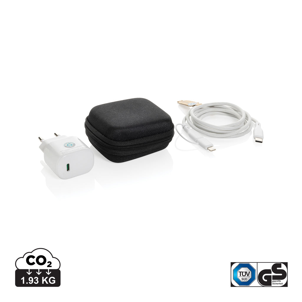 Boost RCS kierrätetty PET 20W USB-C 2 kpl lataussetti-0
