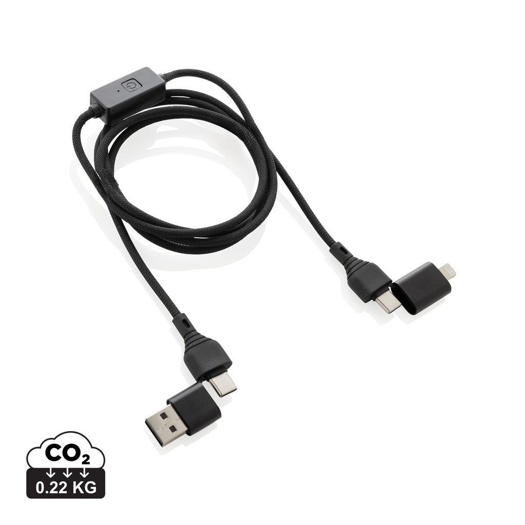 Datalock RCS kierrätetty 60 W hakkerointisuojakaapeli-0
