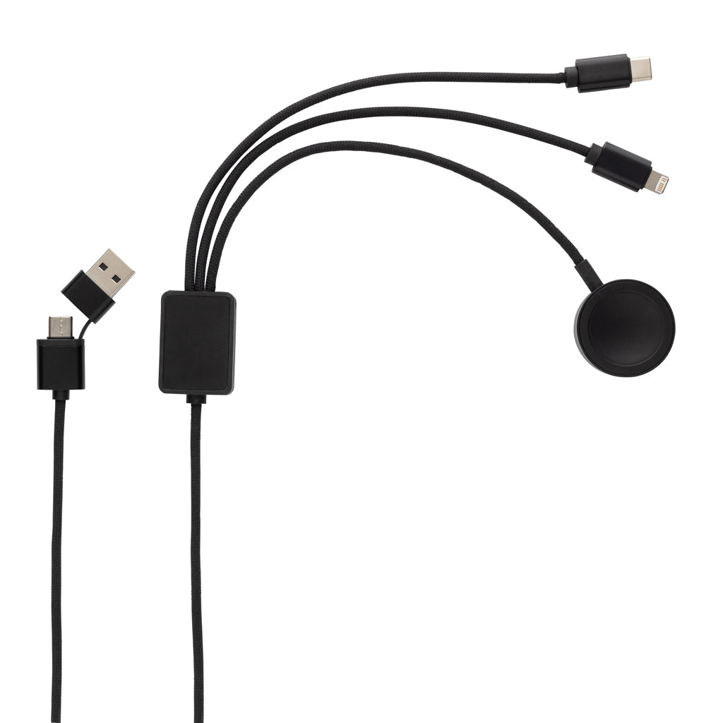 Terra RCS rPET 6-in-1 latauskaapeli-4