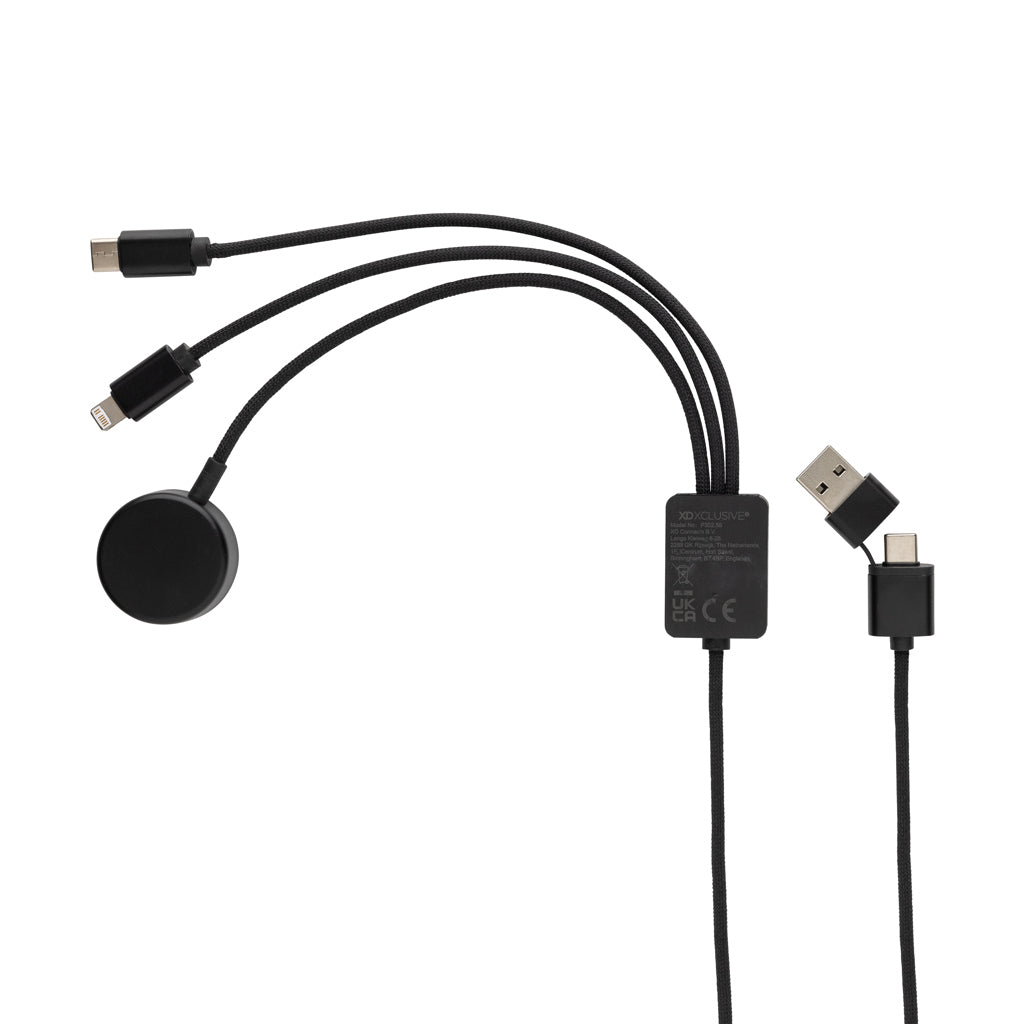 Terra RCS rPET 6-in-1 latauskaapeli-5