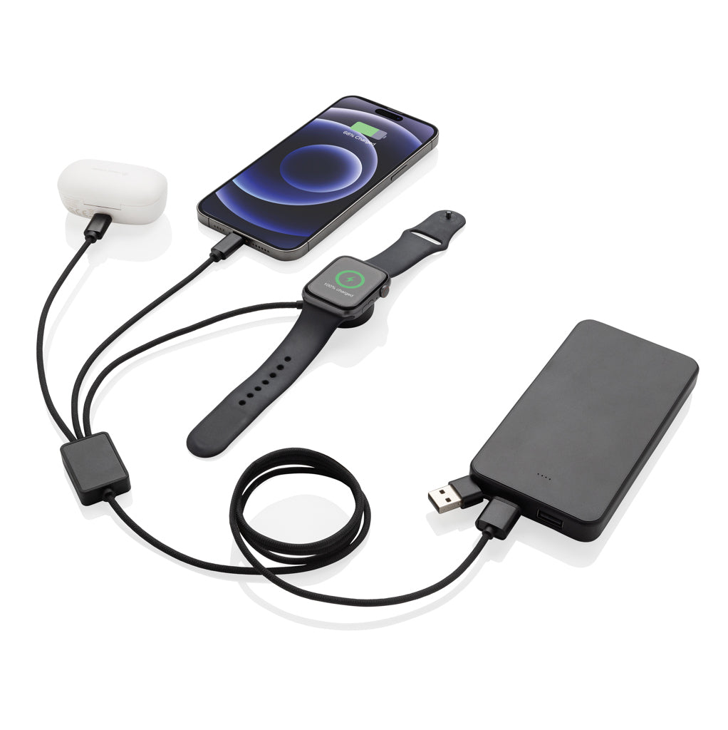 Terra RCS rPET 6-in-1 latauskaapeli-3
