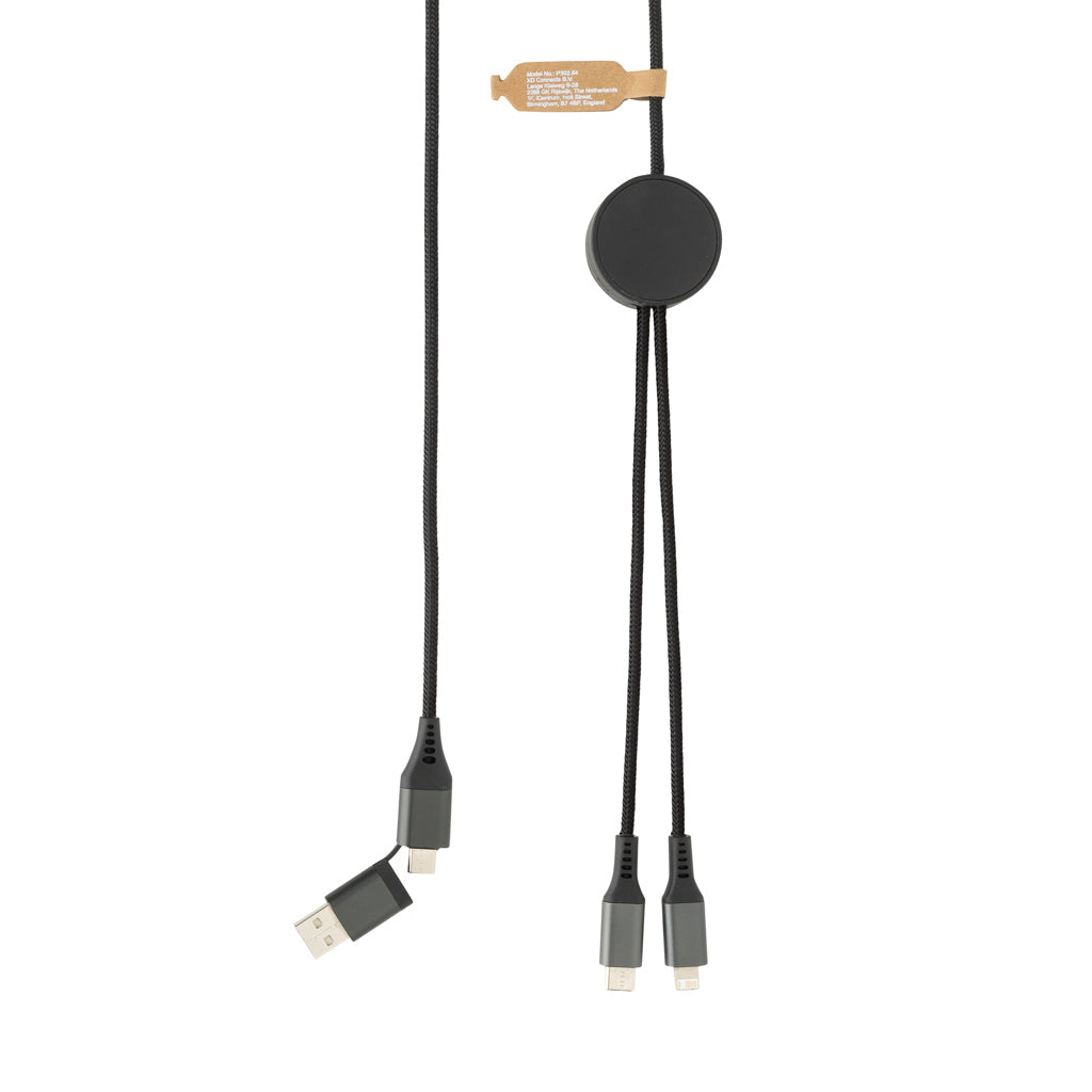 Terra RCS kierrätetty PET 3 metrin 4-in-1 kaapeli-2