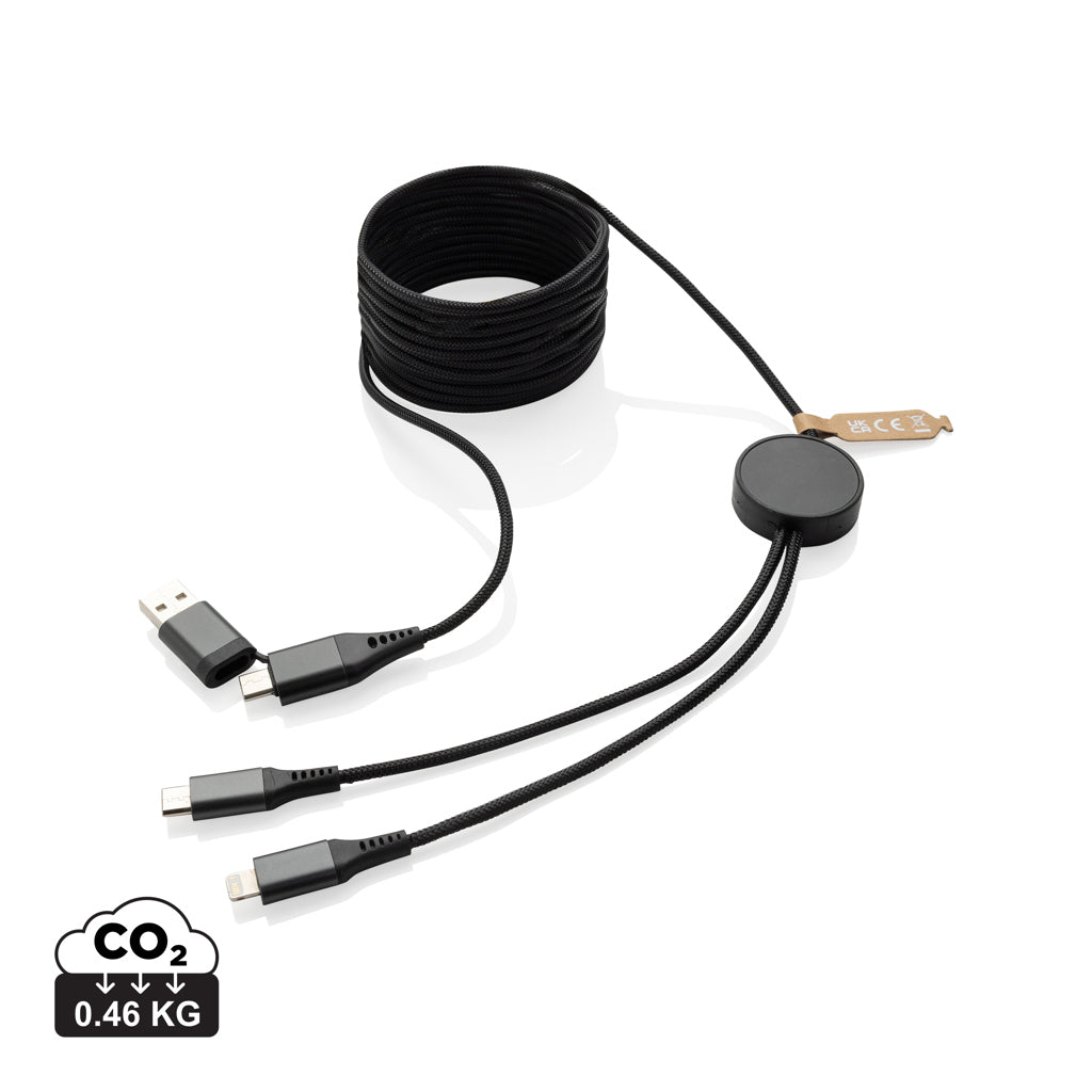 Terra RCS kierrätetty PET 3 metrin 4-in-1 kaapeli-0