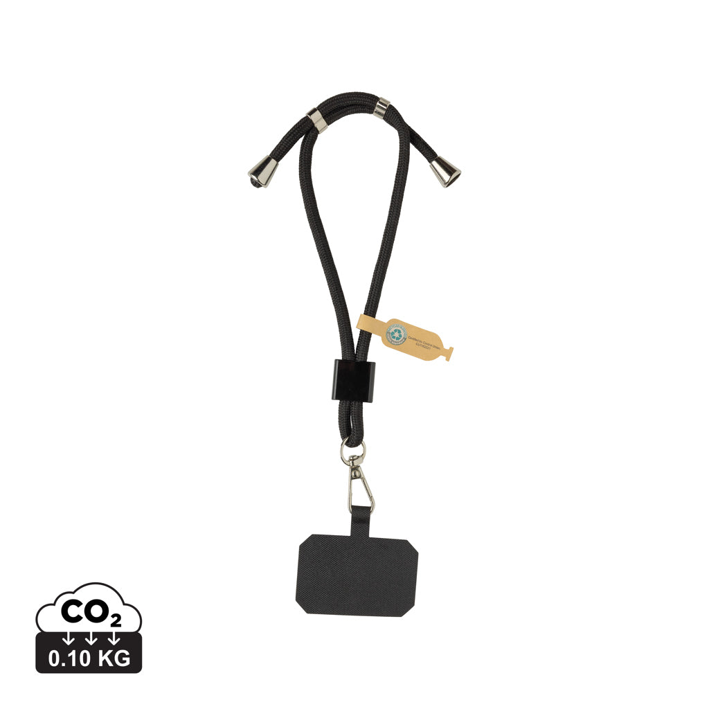 CarryLoop RCS -säädettävä puhelinrannehihna, kierrätetty PET-0