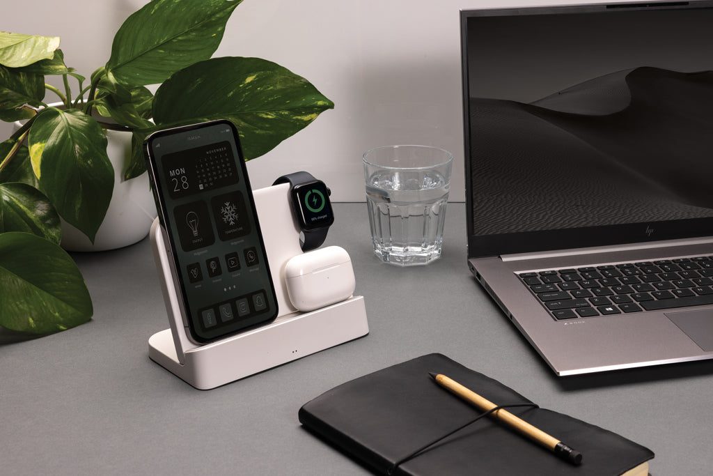 Joltz RCS kaksoislaturi 15 W iWatch-paikalla kierrätysmuovia-5