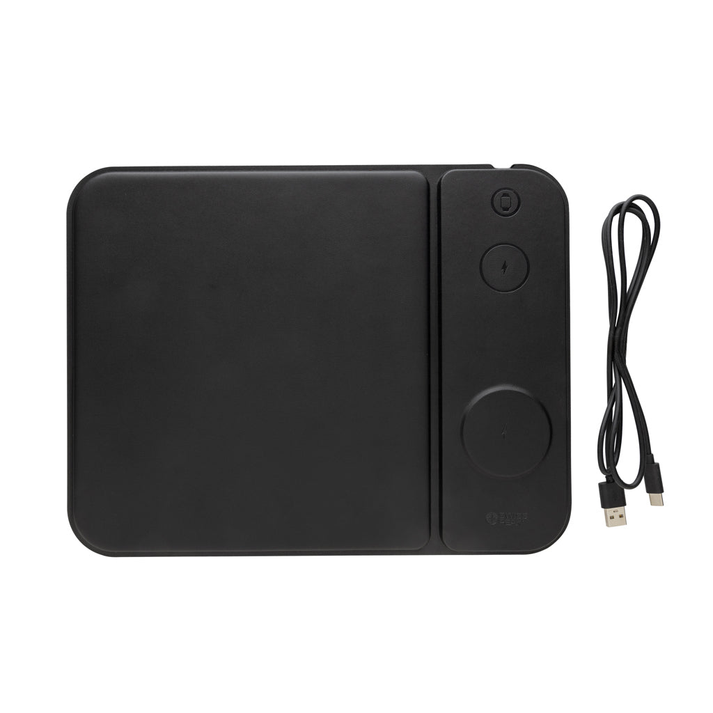 Swiss Peak RCS kierrätetty PU 15W 3 in 1 -lataushiirimatto-5