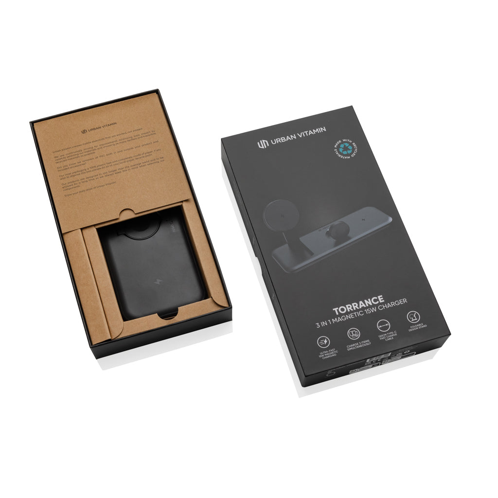 Urban Vitamin Torrance RCS 3 in 1 magneettinen 15 W laturi-7