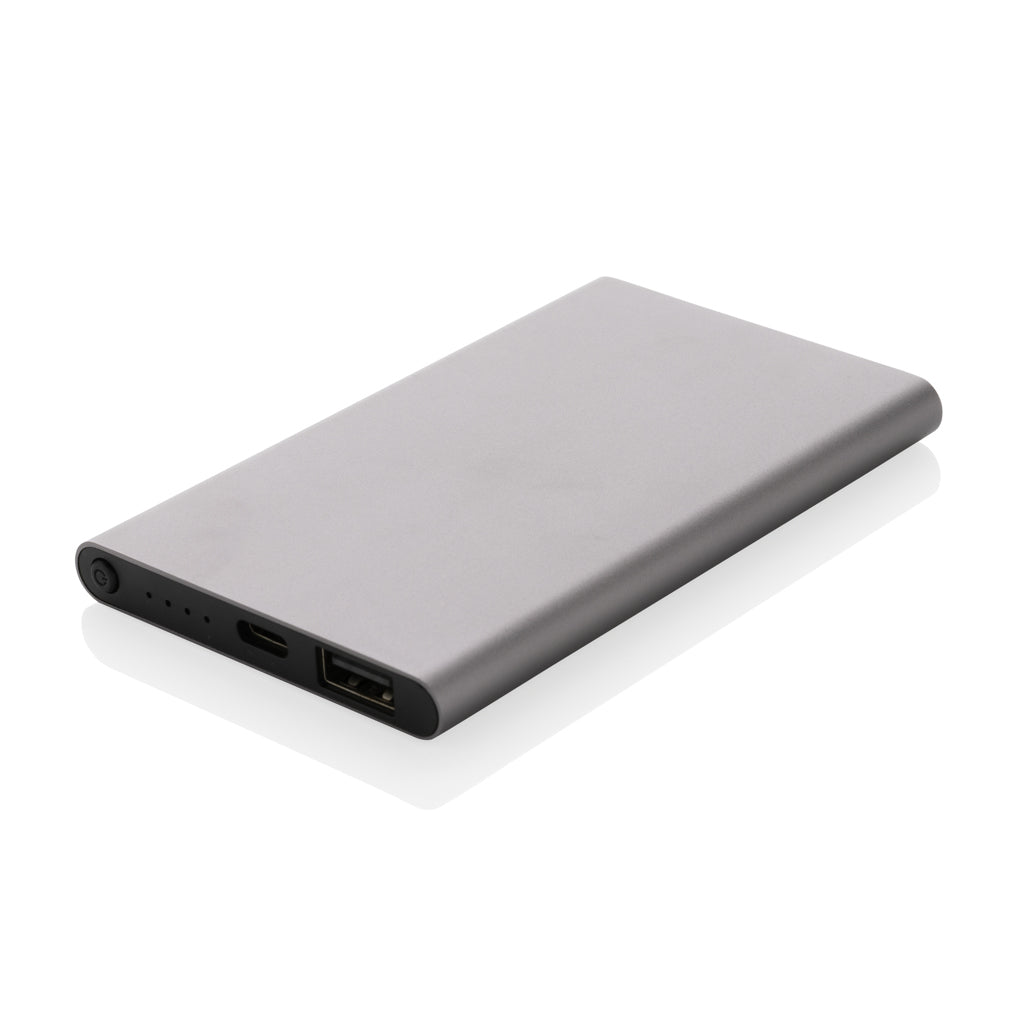 4000mAh virtapankki USB-C:llä RCS muovista/alumiinista-1