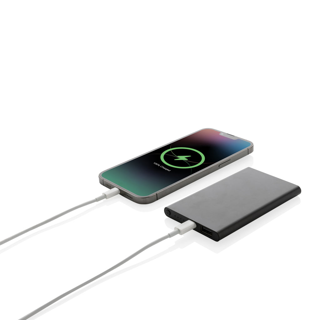 4000mAh virtapankki USB-C:llä RCS muovista/alumiinista-12
