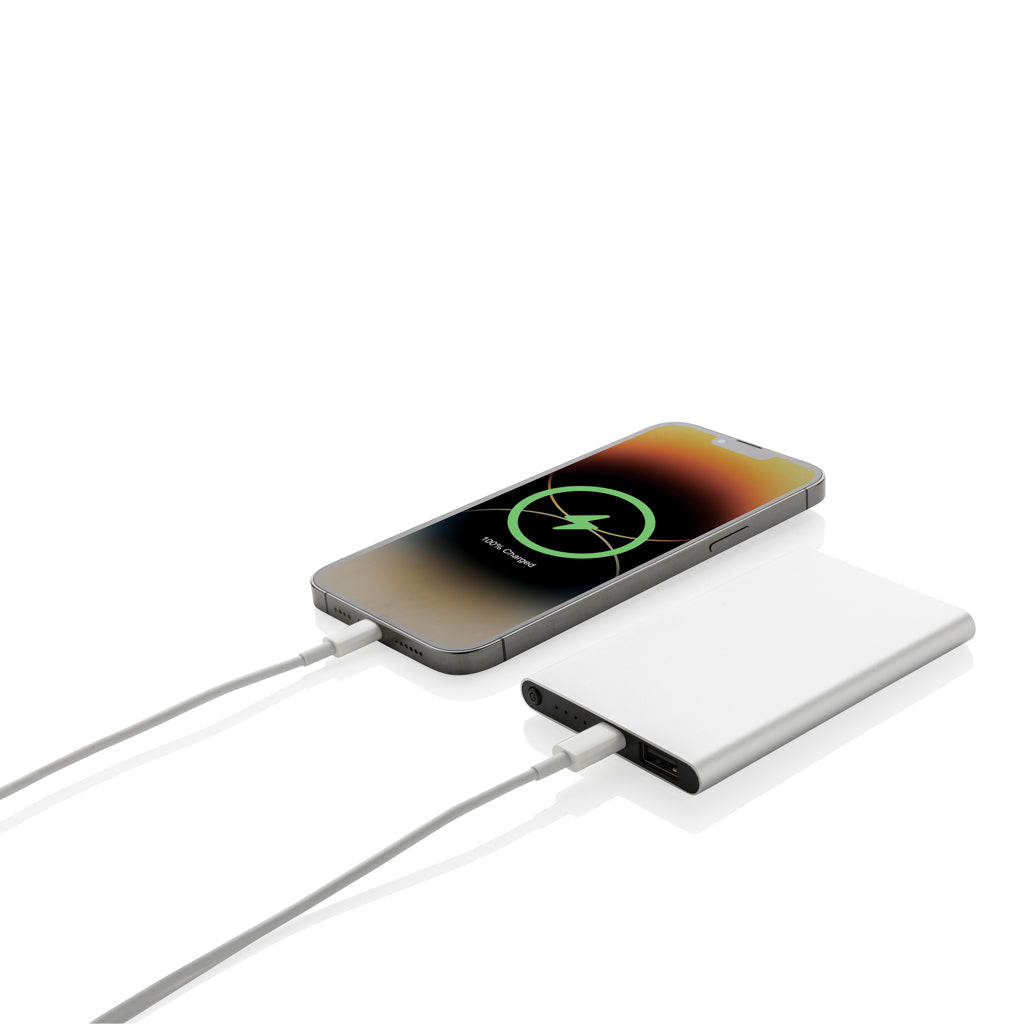 4000mAh virtapankki USB-C:llä RCS muovista/alumiinista-22
