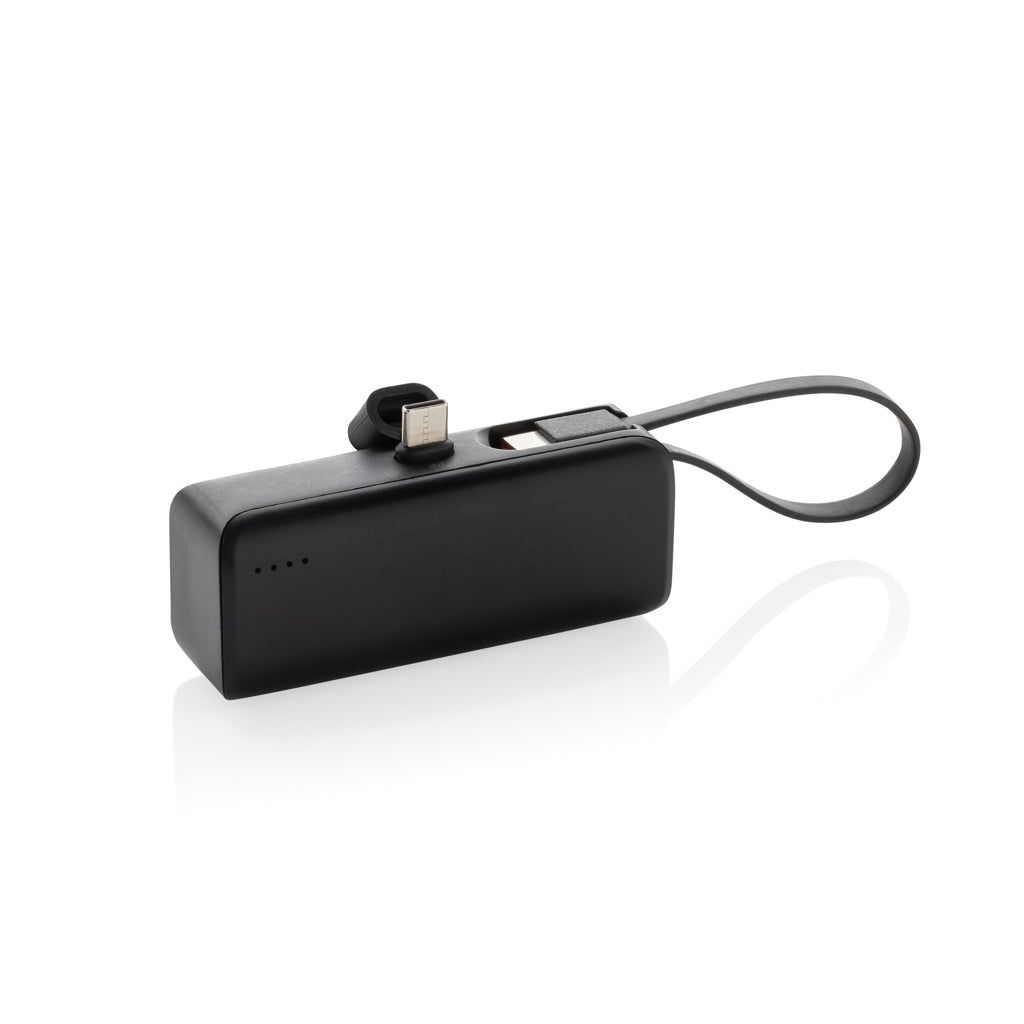 Powerlink RCS 3000mAh virtapankki USB-C:llä muovista-1