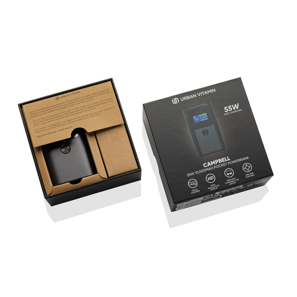 Urban Vitamin Campbell 55 W 10 000 mAh virtapankki-2