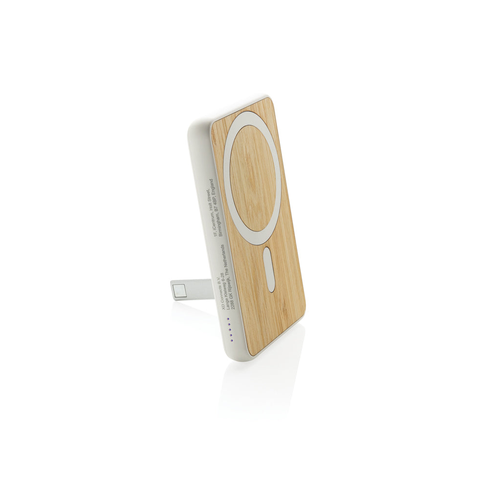 Zen RCS 5000 mah 5W magneettinen bambu virtalähde-13