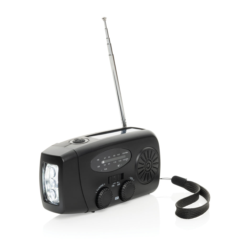 RescueWave hätätilaradio, valmistettu RCS-kierrätysmuovista.-2