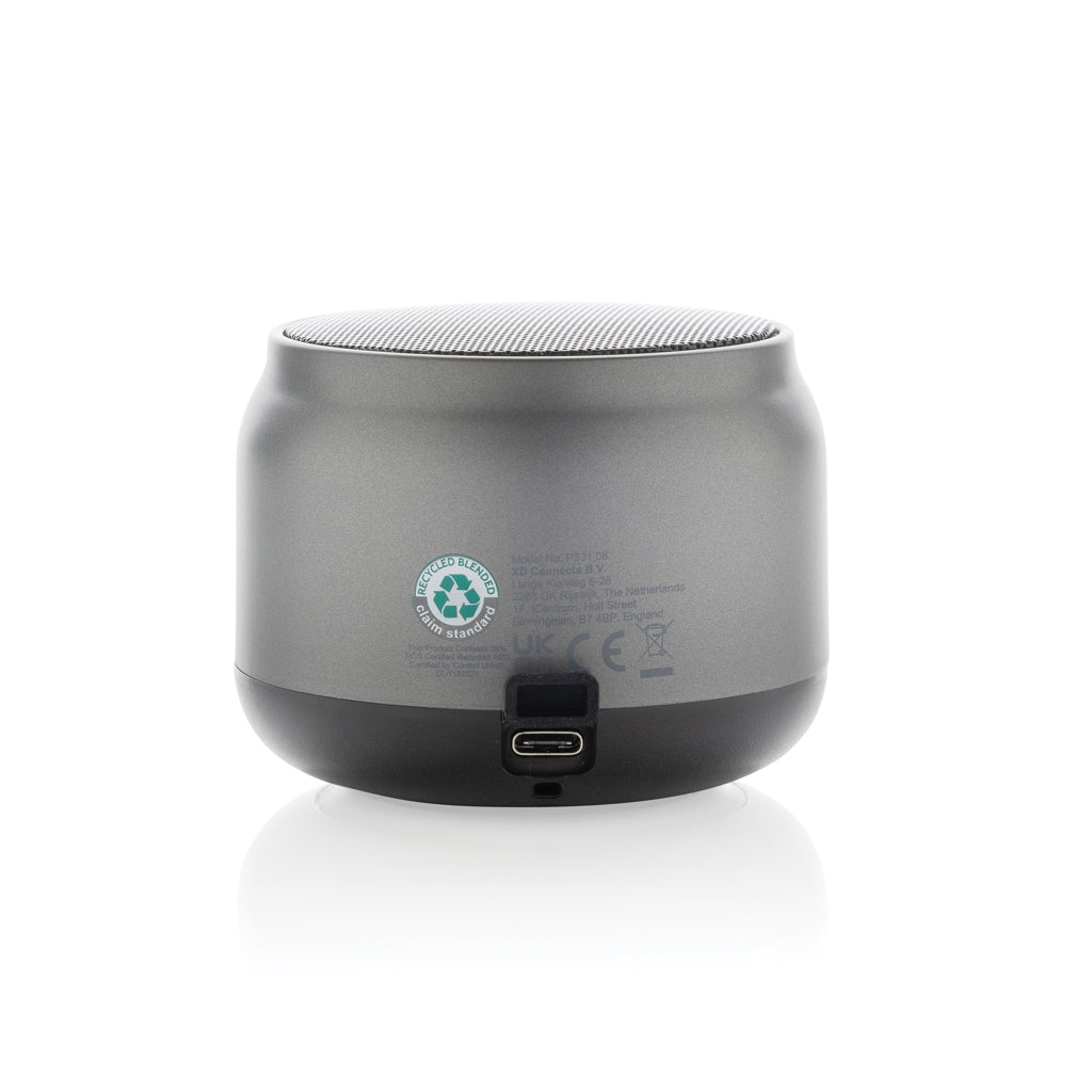 BeatBuddy kierrätysmuovista valmistettu 3W kaiutin-5
