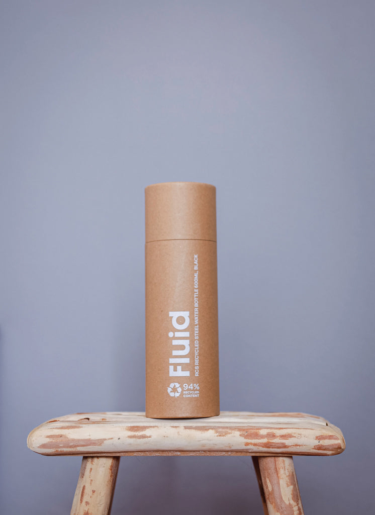 Fluid RCS kierrätysteräksinen vesipullo 600ML-6