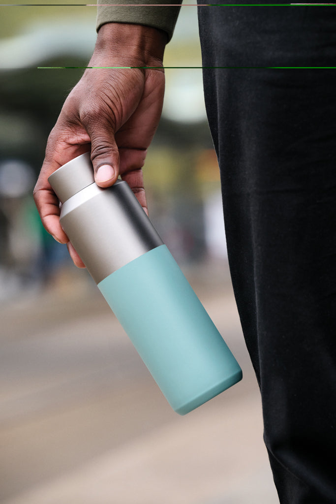 Fluid RCS kierrätysteräksinen vesipullo 600ML-22