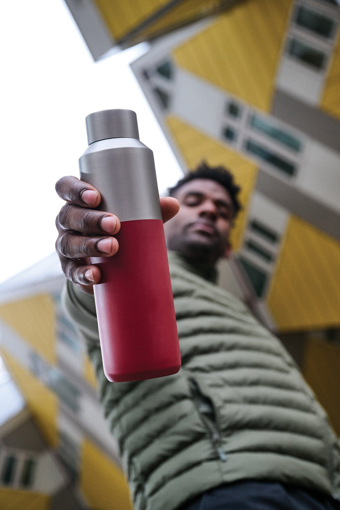 Fluid RCS kierrätysteräksinen vesipullo 600ML-30