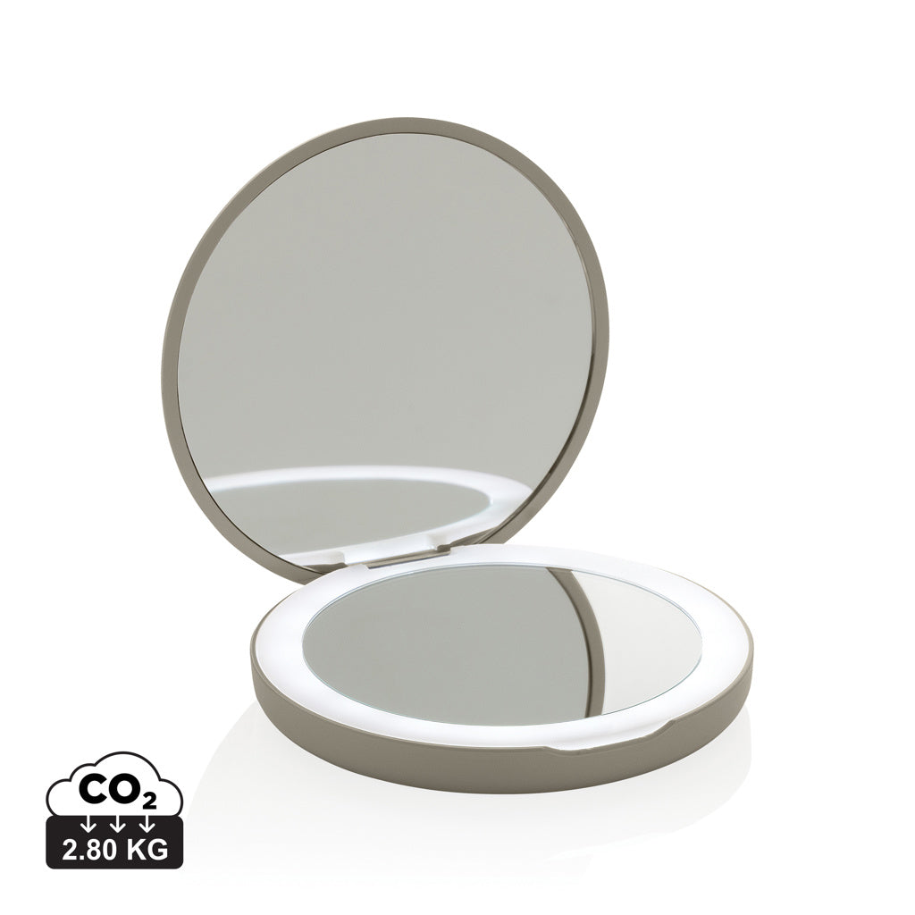Lumora RCS -LED-meikkipeili, ladattava, kierrätysmuovia-0