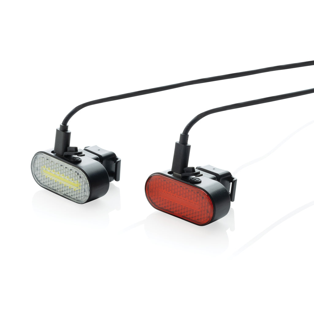 Lumino RCS kierrätysmuovinen USB-ladattava pyörävalosarja-4
