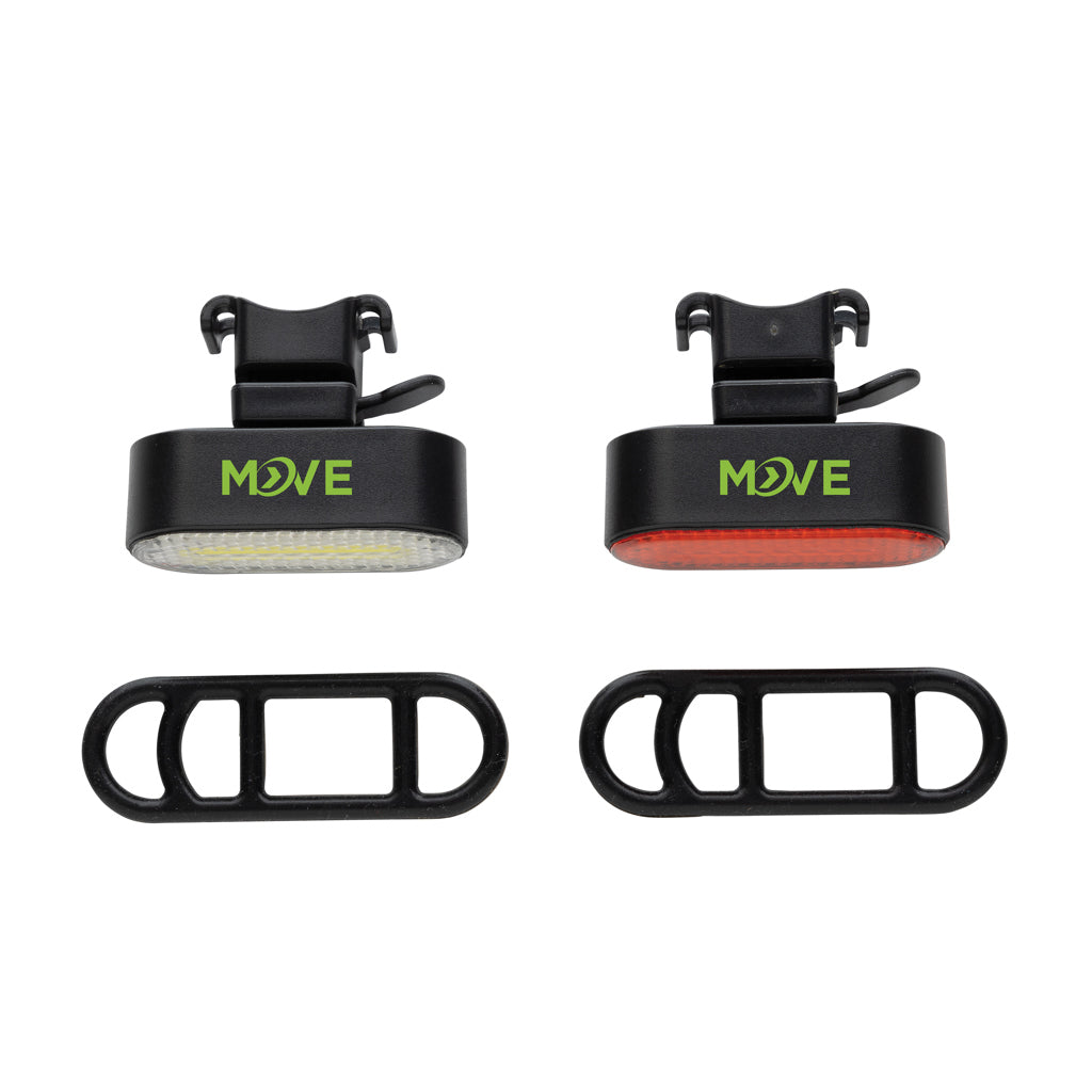 Lumino RCS kierrätysmuovinen USB-ladattava pyörävalosarja-7