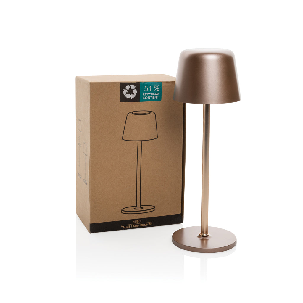 Zenic RCS kierrätysmuovinen USB-ladattava pöytävalaisin-39
