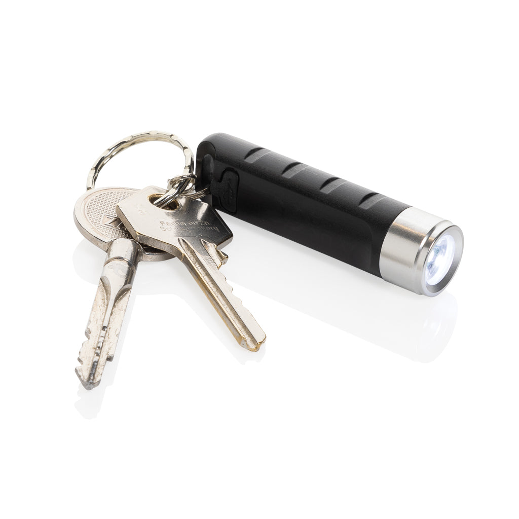Globix RCS USB-ladattava avaimenperä taskulamppu-2