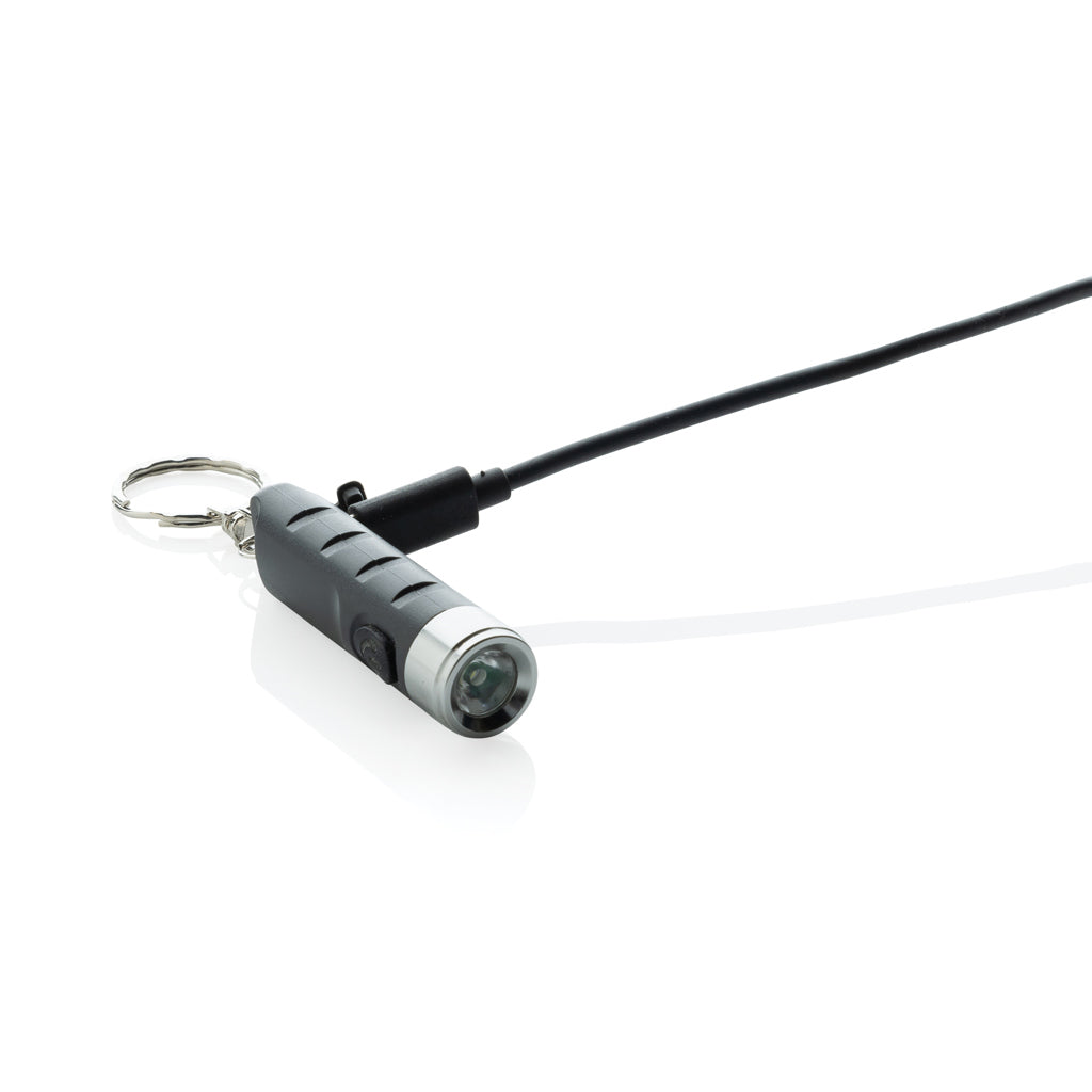 Globix RCS USB-ladattava avaimenperä taskulamppu-3
