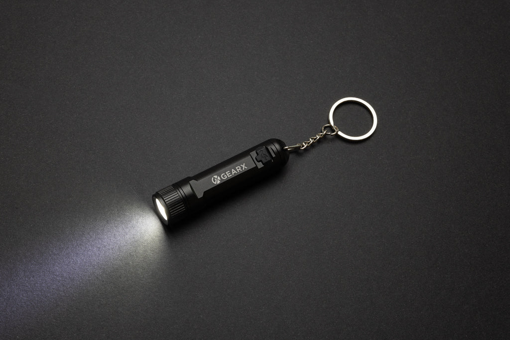 Gear X ladattava erittäin kirkas avaimenperä taskulamppu-5