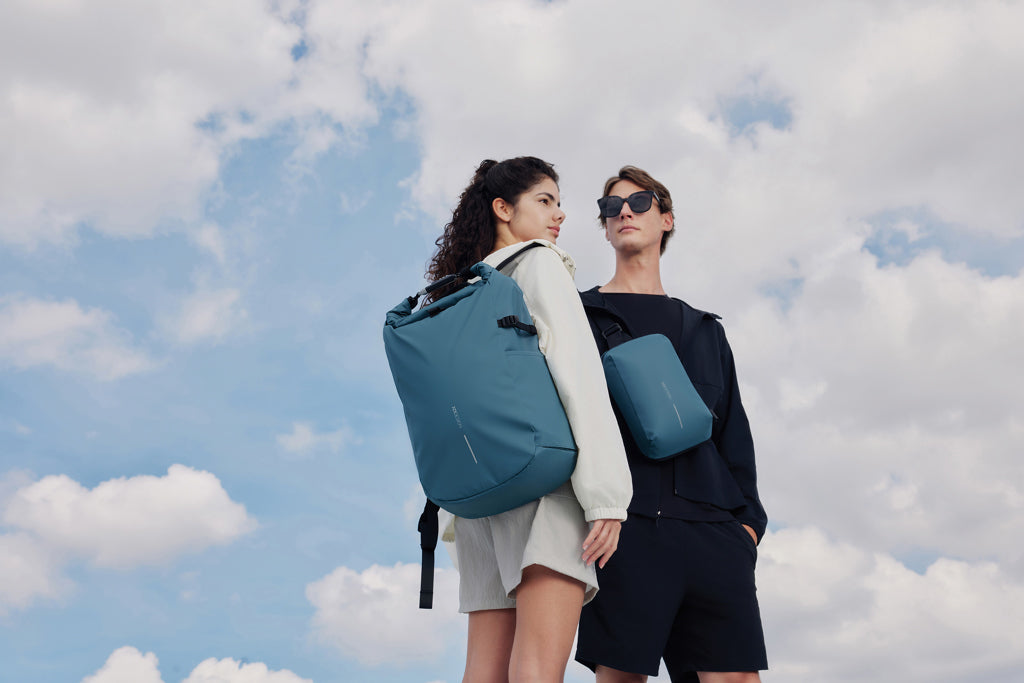 Urban Sling vettähylkivä laajennettava crossbody -laukku-21