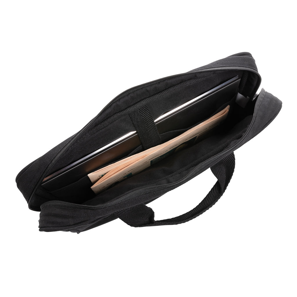 Laluka AWARE™ 15.4" tietokonelaukku kierrätyspuuvillasta-11