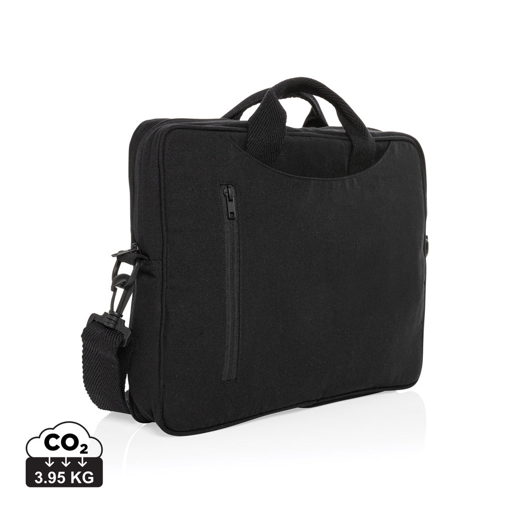Laluka AWARE™ 15.4" tietokonelaukku kierrätyspuuvillasta-7