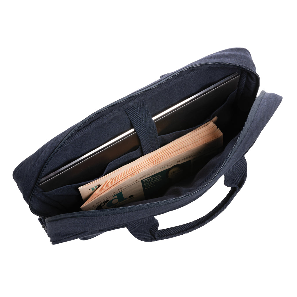 Laluka AWARE™ 15.4" tietokonelaukku kierrätyspuuvillasta-23