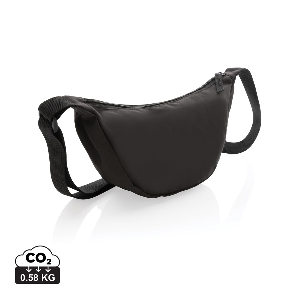 Crescent AWARE™ RPET puolikuun muotoinen crossbody -laukku-0