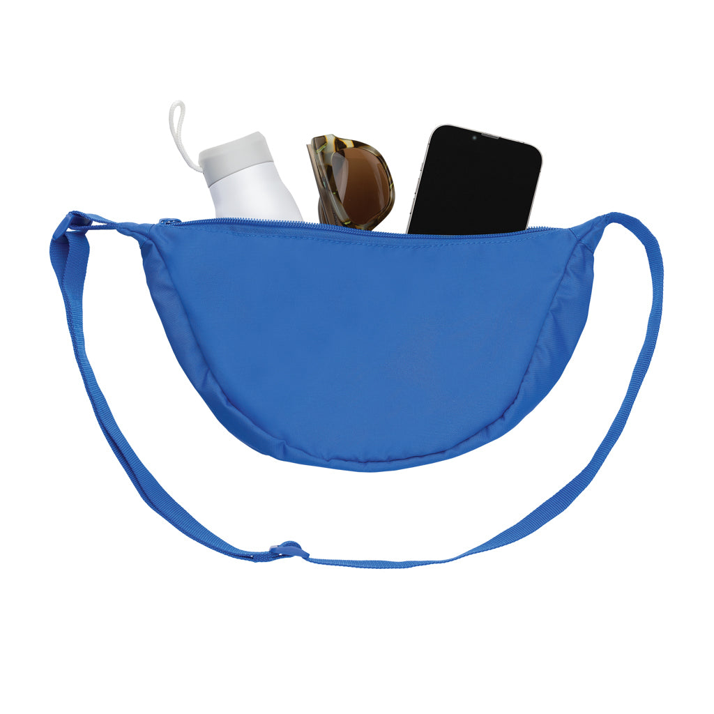 Crescent AWARE™ RPET puolikuun muotoinen crossbody -laukku-12