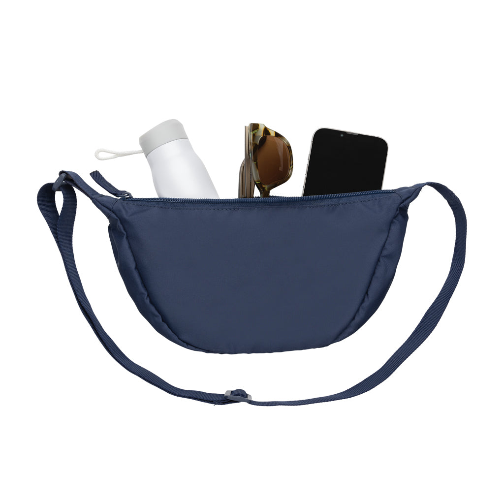 Crescent AWARE™ RPET puolikuun muotoinen crossbody -laukku-41