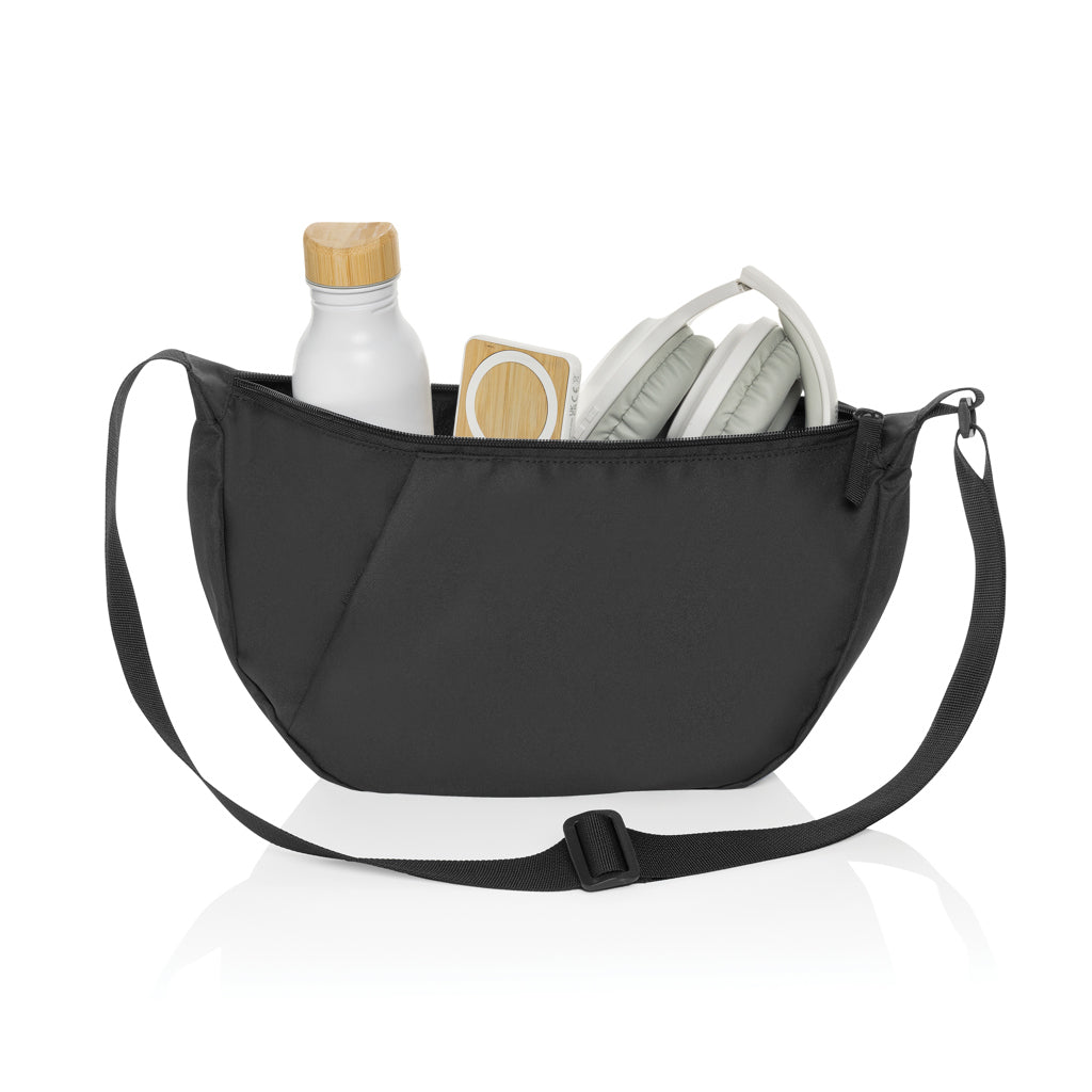 Crescent XL AWARE™ RPET puolikuun muotoinen crossbody-laukku-4