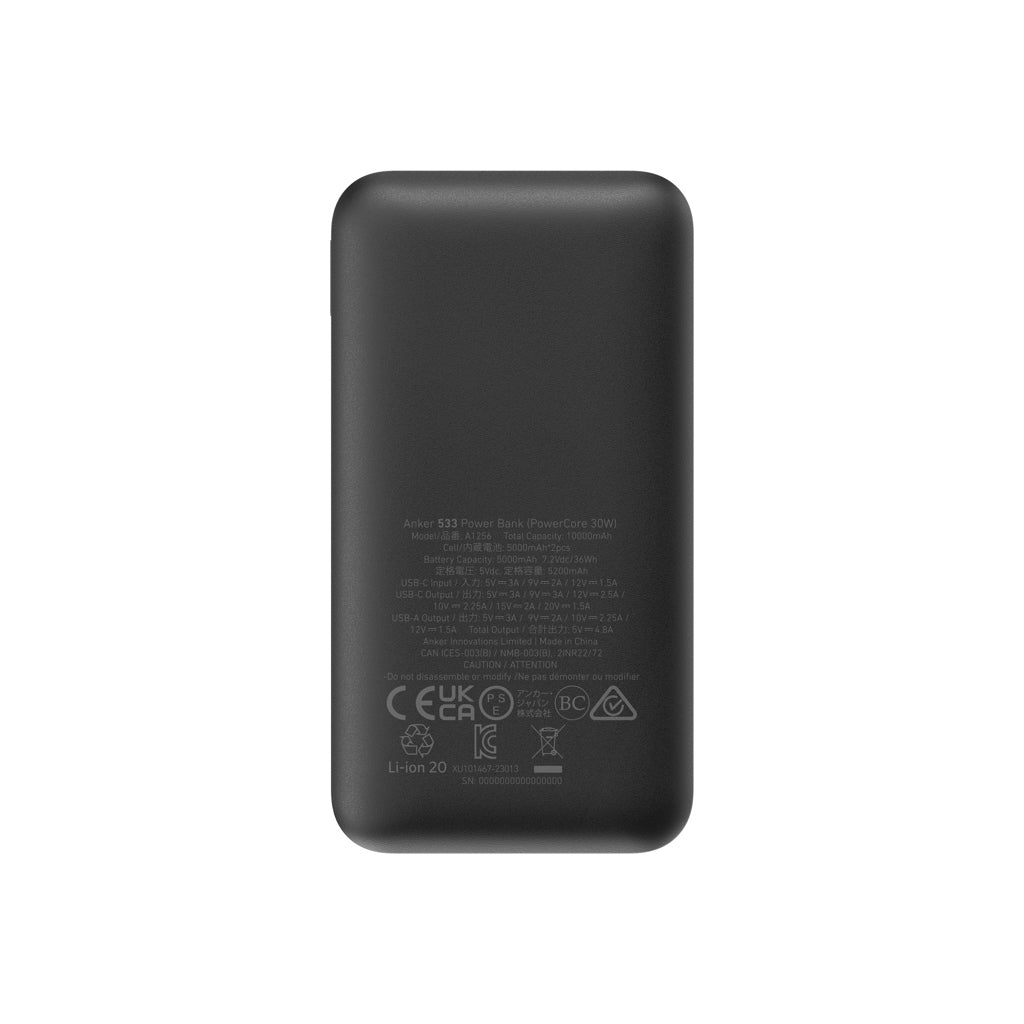 Anker PowerCore -varavirtalähde 10 000 mAh, 30 W-3