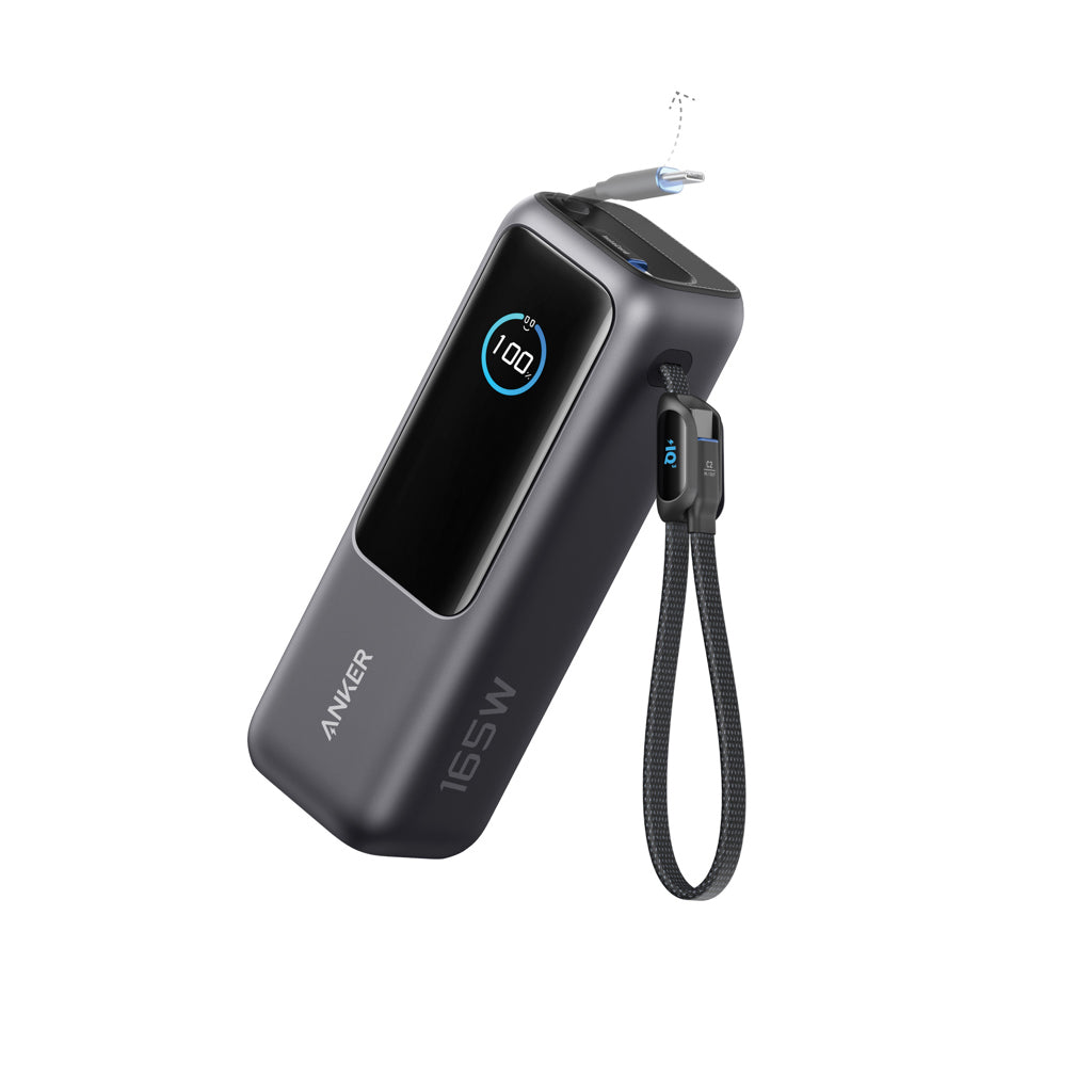 Anker-varavirtalähde 25 000 mAh, 165 W, kelautuva kaapeli-1
