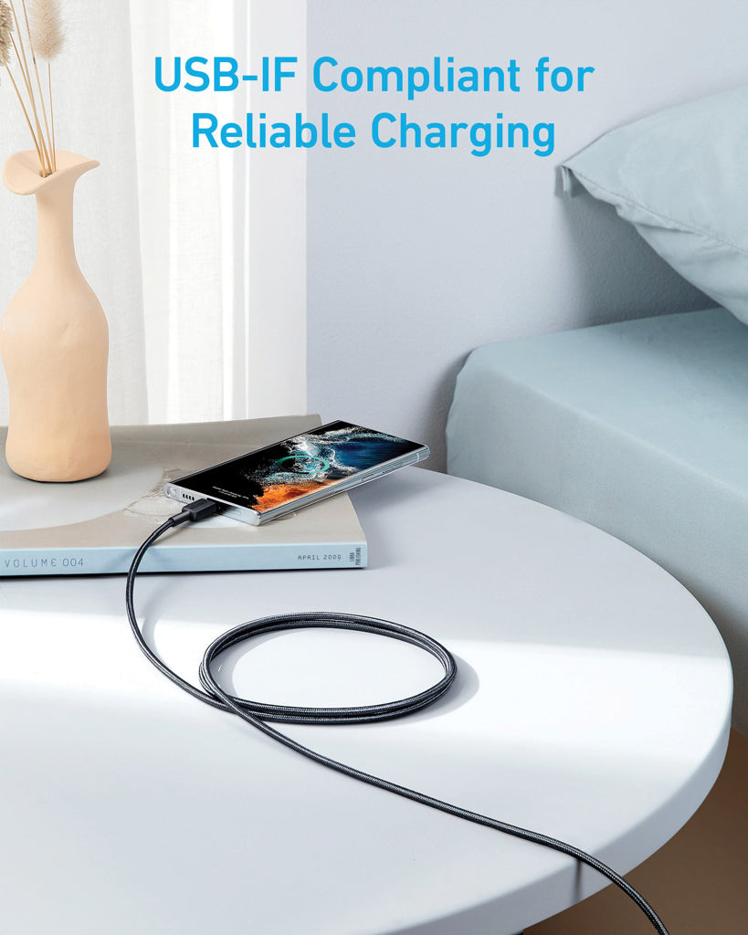 Anker USB-C–USB-C-kaapeli, 1,8 metriä, 60 W-6